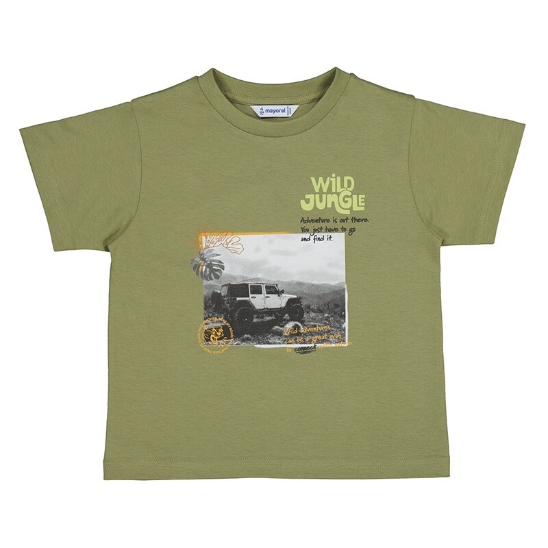 Mayoral - S/s t-shirt 3010 Iguana grn