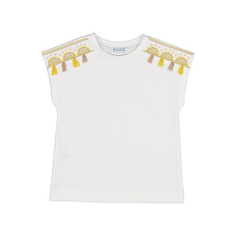 Mayoral - S/s t-shirt 3081 Natur-Hone