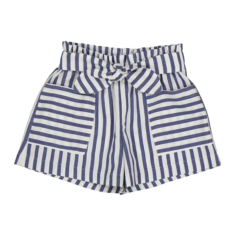 Mayoral - Stripes shorts 3256 Ink