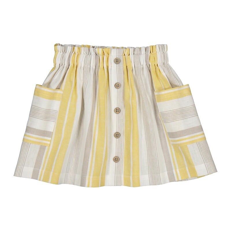 Mayoral - Stripe skirt 3902 Honey