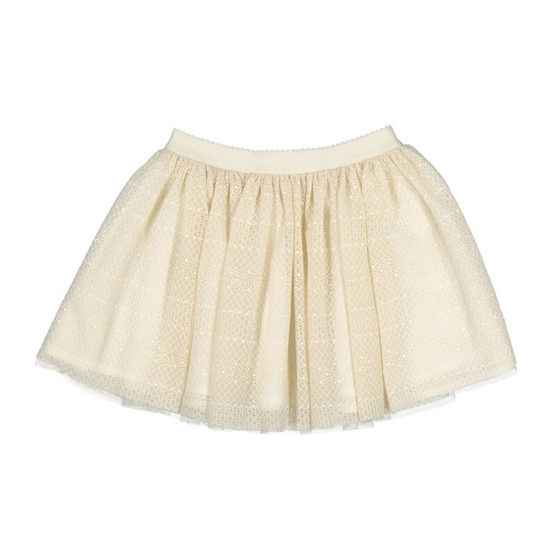 Mayoral - Tul skirt 3901 Almond