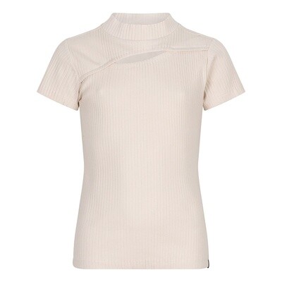 Indian Blue Jeans - T-Shirt Chest Opening Beige