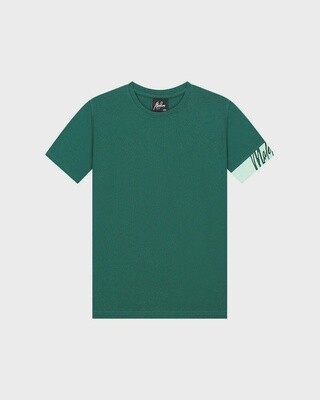 Malelions Junior Captain T-Shirt 2.0 MJ1-SS24-25 Dark Green/Mint