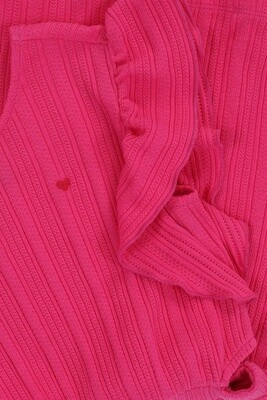 Looxs Little - Little fancy knitdress roze
