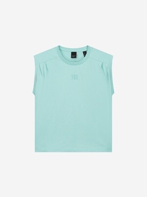 Nik & Nik Pleat T-Shirt Ocean Mint
