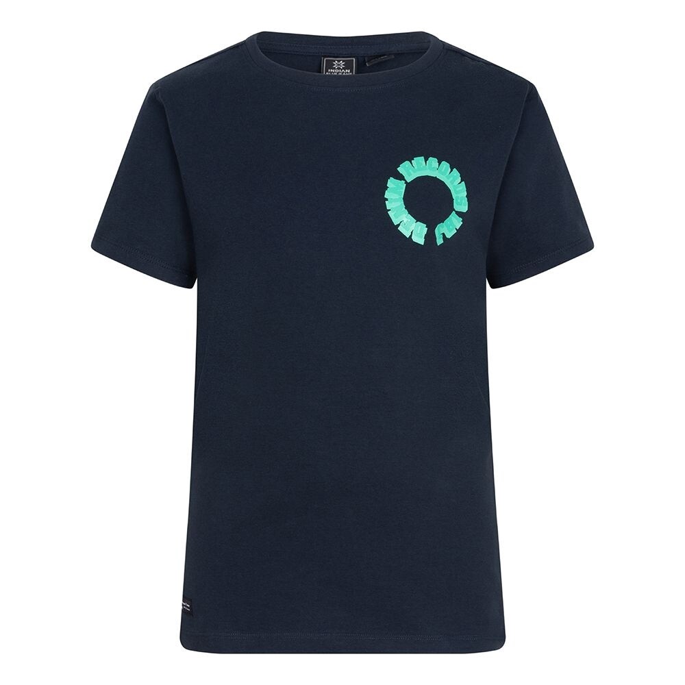 Indian Blue Jeans - T-Shirt Denim Records Blauw