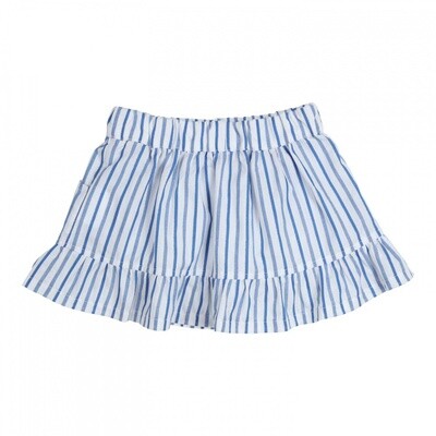 Gymp Skirt Kaja Blue - White 430-4254-10