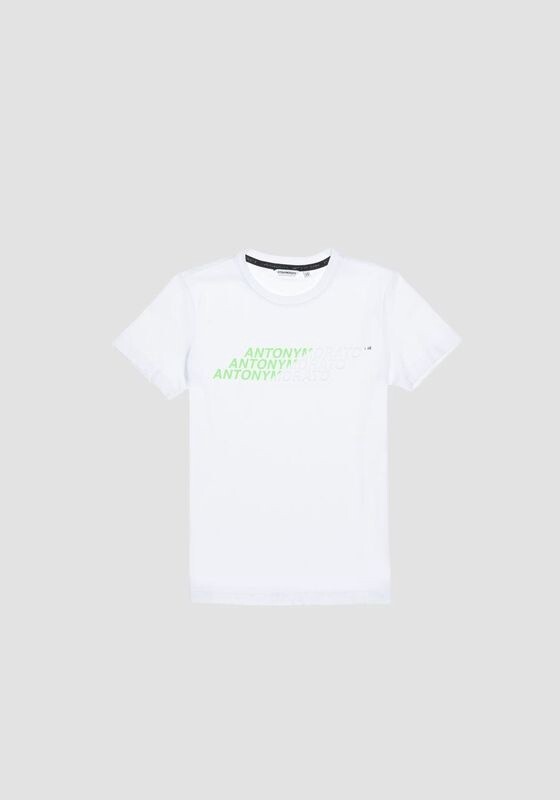Antony Morato T-shirt Wit MKKS00644-FA100144-1000