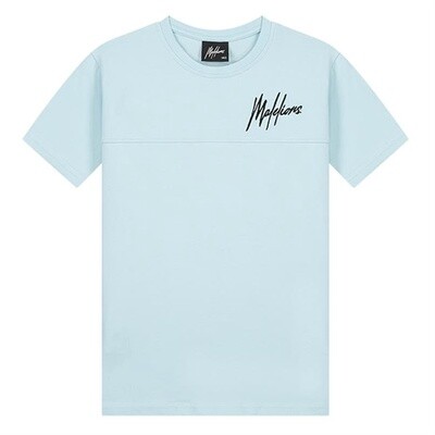 Malelions Junior Sport Counter T-Shirt JS2-SS24-03 Light Blue