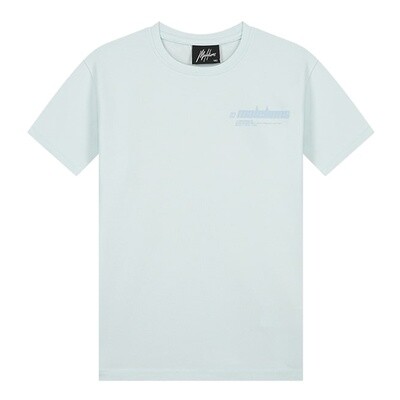 Malelions Junior Worldwide T-Shirt MJ2-SS24-05 Light Blue