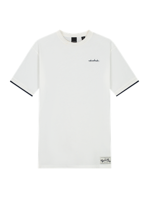 Nik &amp; Nik  Label T-Shirt Off White