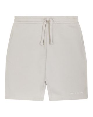 Lyle &amp; Scott  Script Embroidered Sweat Short W870 Cove