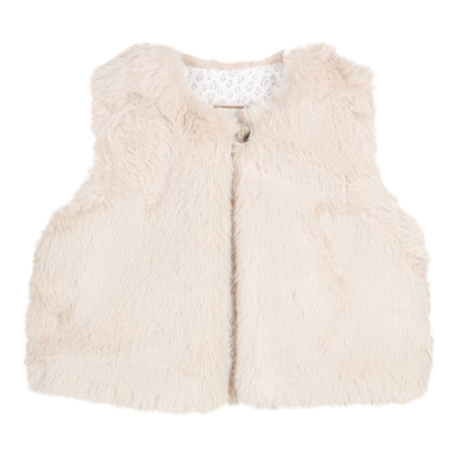 Gymp Gillet Rabbit Meisjes Beige 354-4528-10