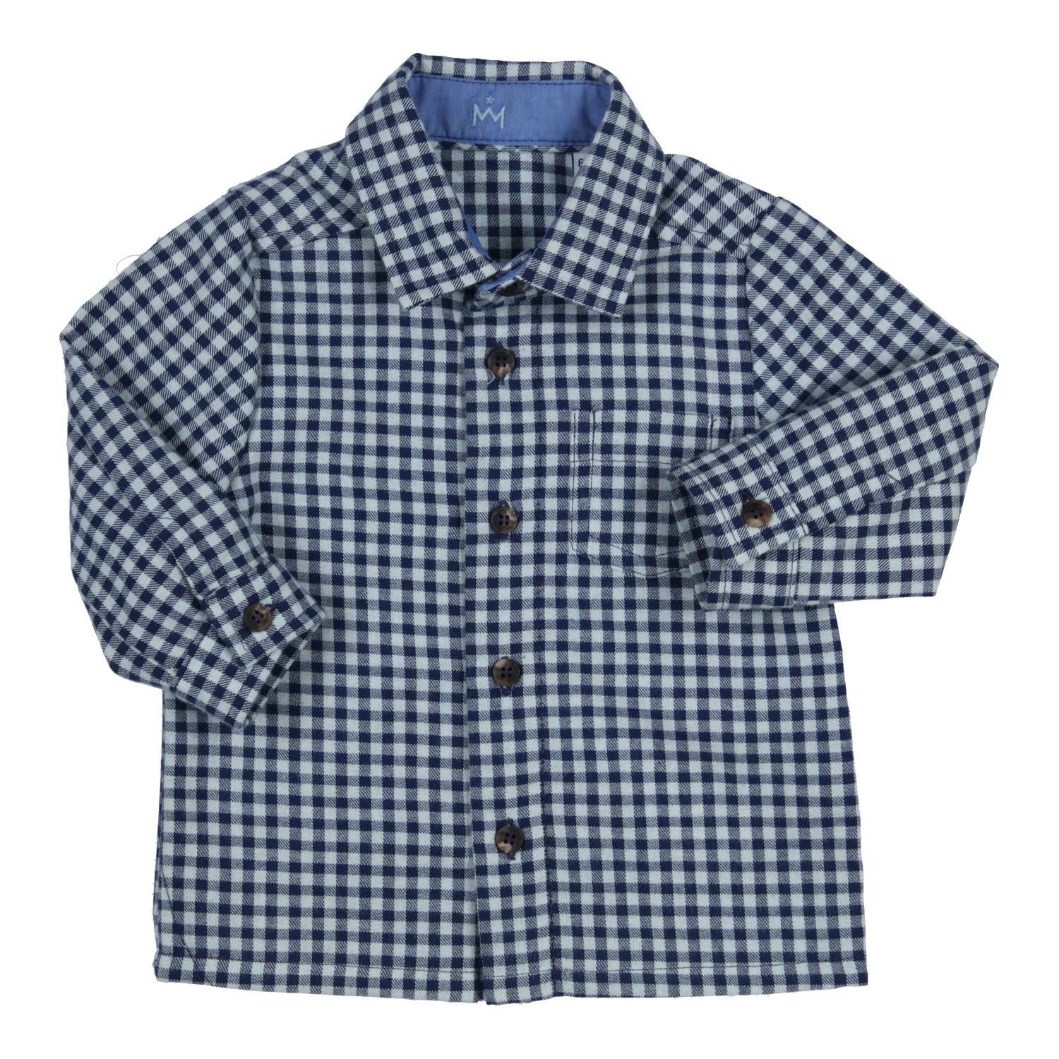 Gymp Shirt Siebe Jongens Navy - Blue 361-4669-20