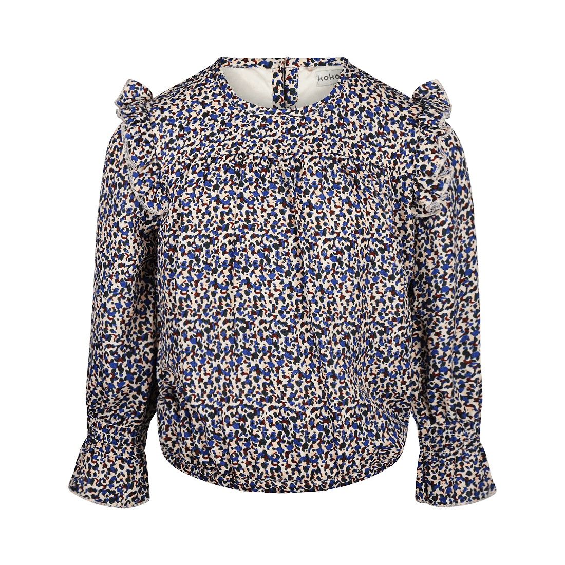 Koko Noko Blouse ls Blauw Q52925-37