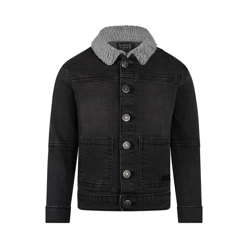 Koko Noko Denim jacket Grijs Q52806-37