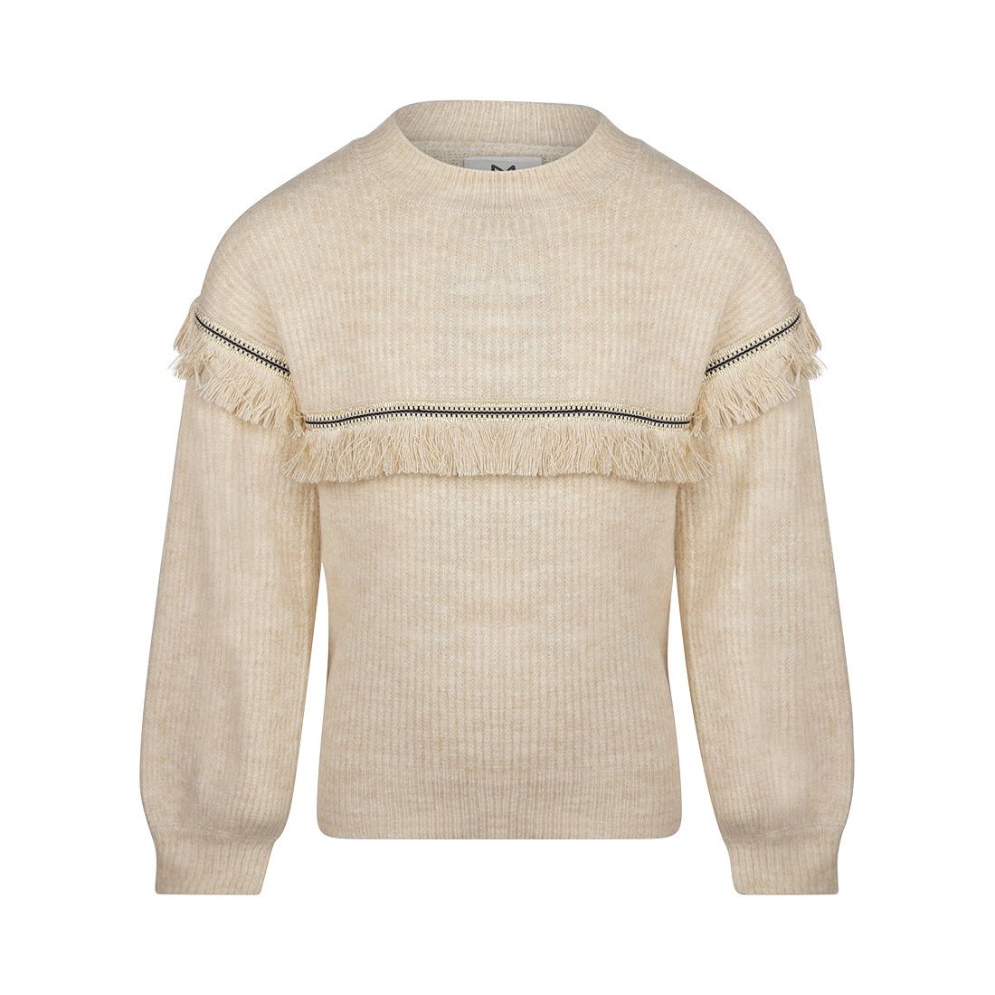 Koko Noko Sweater dropped shoulder Wit Q52943-37