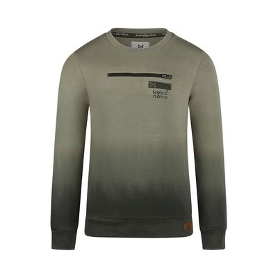 Koko Noko Sweater with crewneck Groen Q52814-37