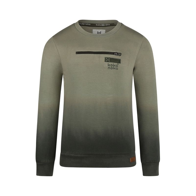 Koko Noko Sweater with crewneck Groen Q52814-37