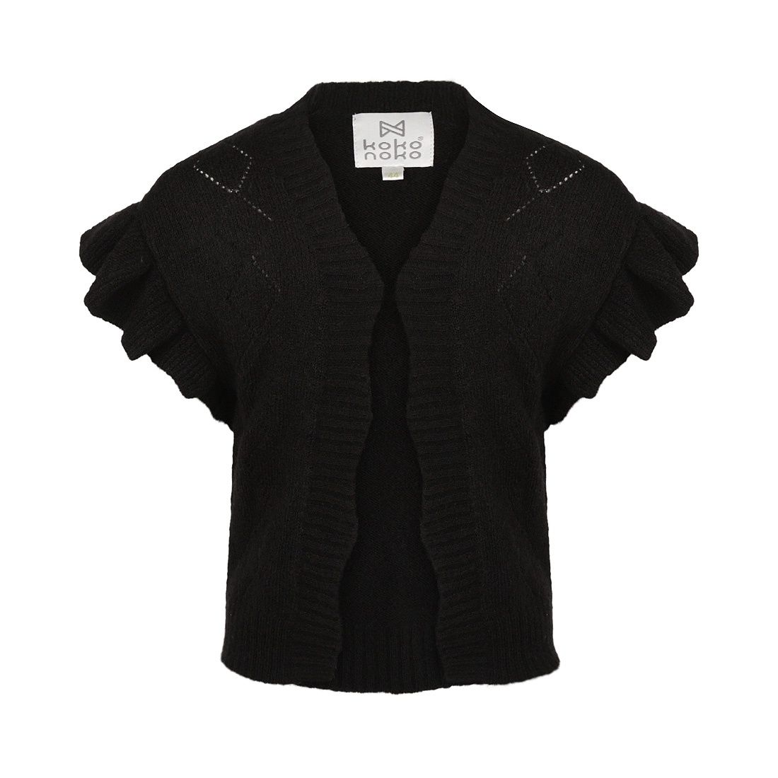 Koko Noko Waistcoat Zwart Q52976-37