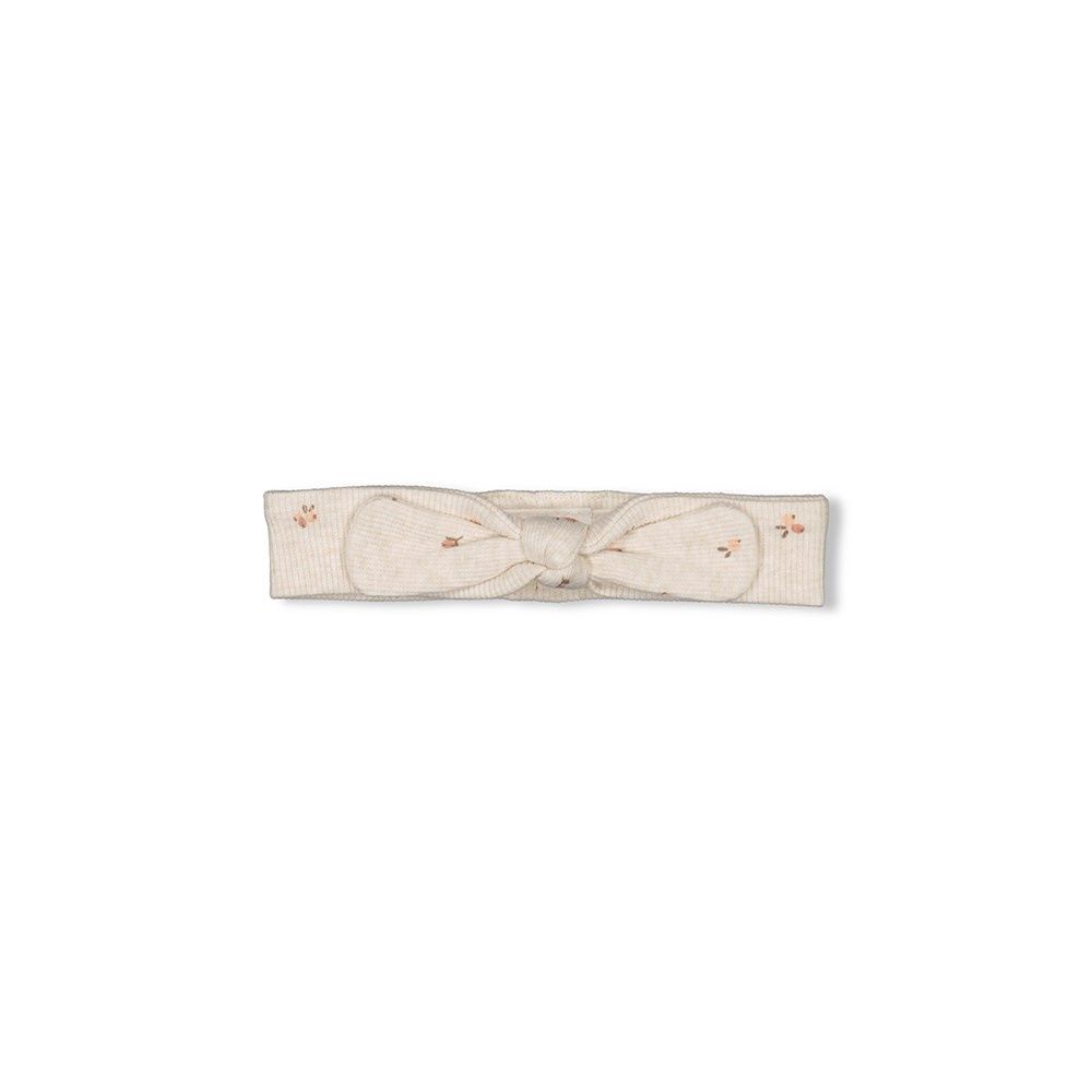 Feetje Haarband rib AOP - Little Rosebud Offwhite melange 53100605