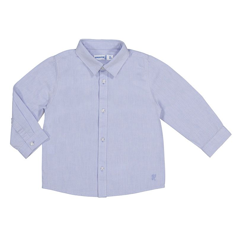 Mayoral Basic l/s shirt               Sky blue  124