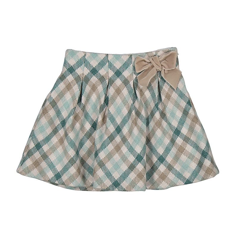 Mayoral Check skirt                   Jade      4901