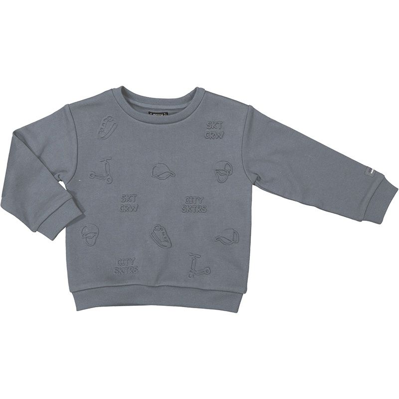 Mayoral Embossed pullover             Cloud     4454