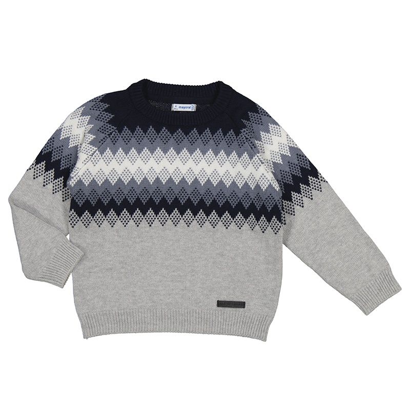Mayoral Jacquard jumper               Bright Ash4340