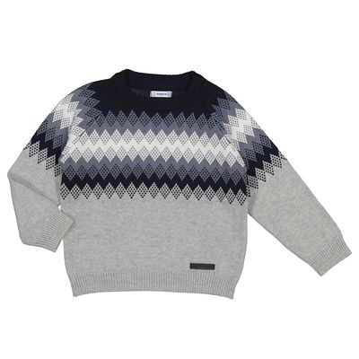 Mayoral Jacquard jumper               Bright Ash4340