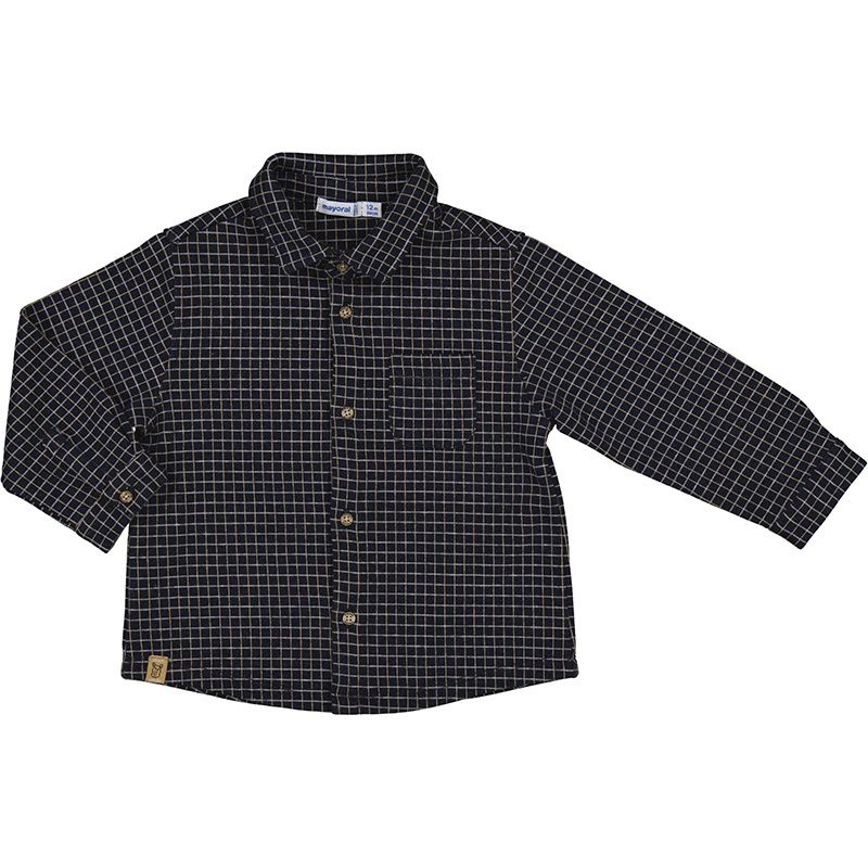 Mayoral Jacquard overshirt            Navy      2186