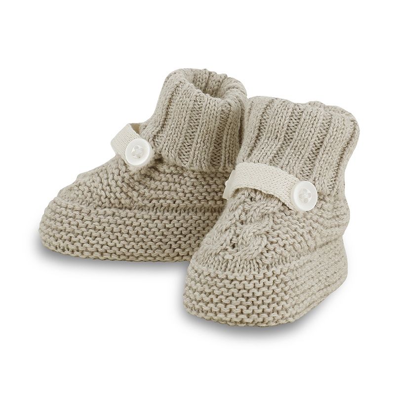Mayoral Knit booties                  H. Walnut 9798