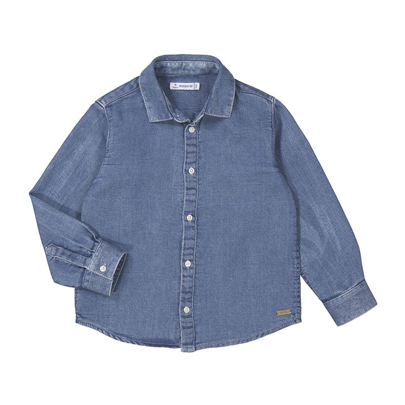 Mayoral L/s denim shirt               Medium    4112