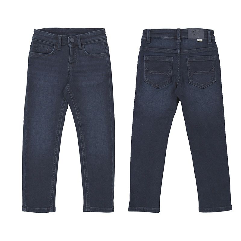 Mayoral Soft denim pants              Blue black4540