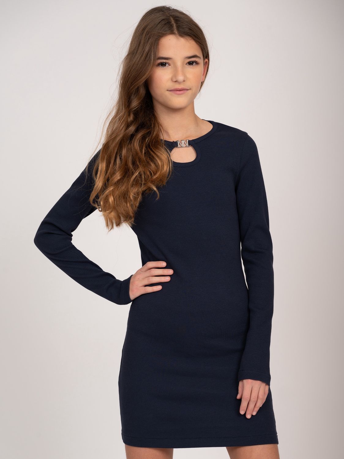 Nik &amp; Nik - Presley Rib Dress Black