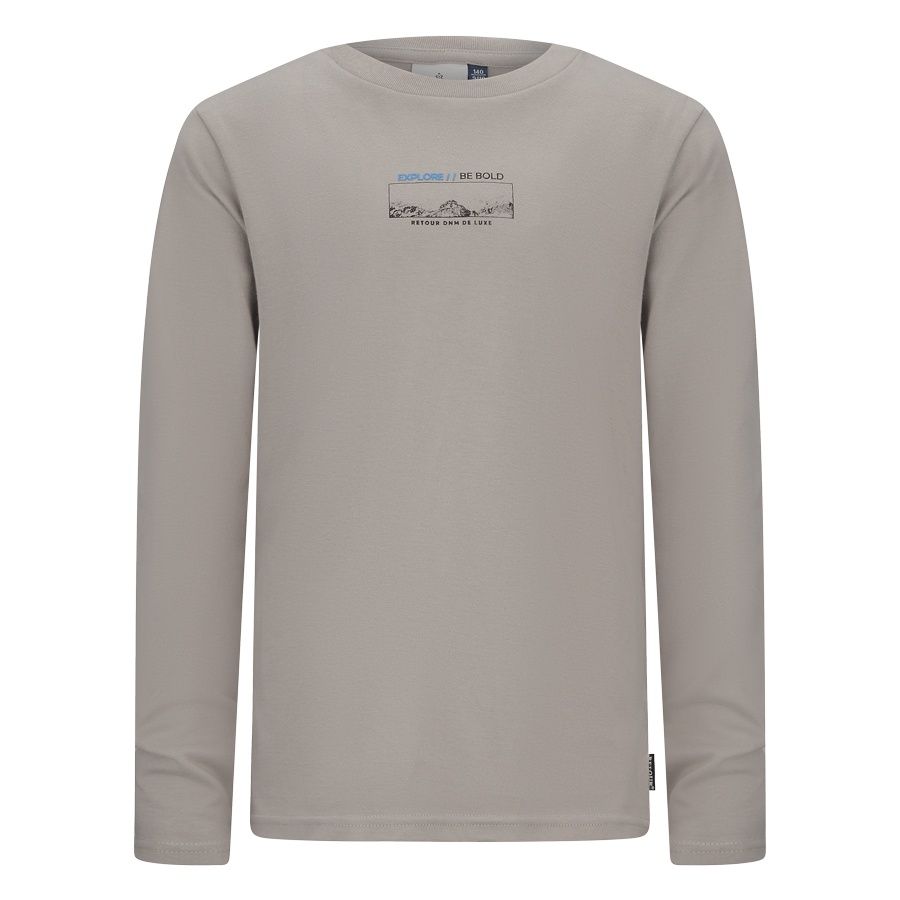 Retour - Ravi BOYS T-SHIRTS silk grey