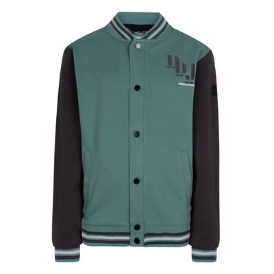 Indian Blue Jeans Bomber Jacket Indian Rib Green 960091