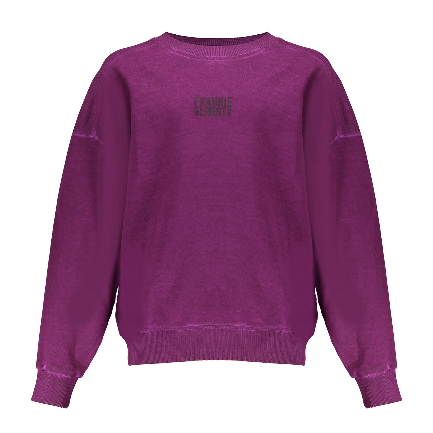Frankie &amp; Liberty Paris Sweater PURPLE PINK FL24739 B