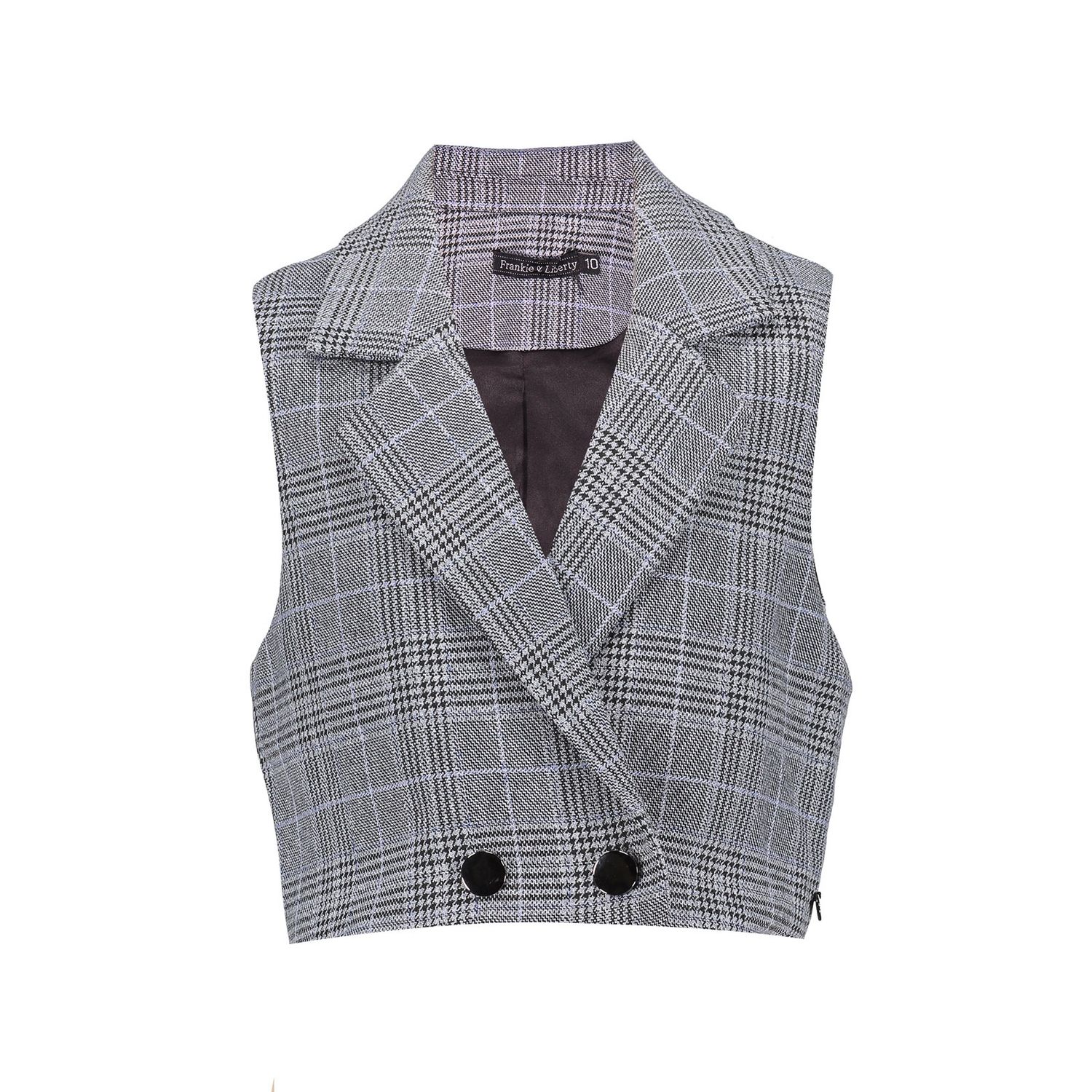 Frankie &amp; Liberty Paris Waistcoat 07 CHECKS FL24733