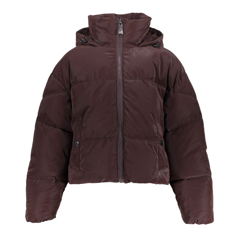 Frankie &amp; Liberty Puck Puffer Coat 15.2 COOL BROWN FL24703