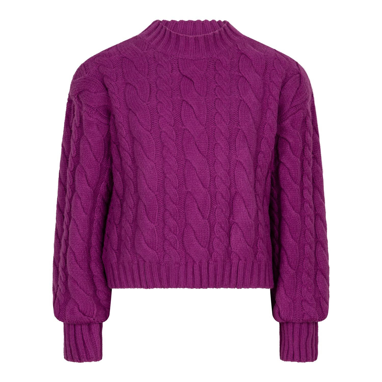Indian Blue Jeans Knitwear Cable Pink 970094