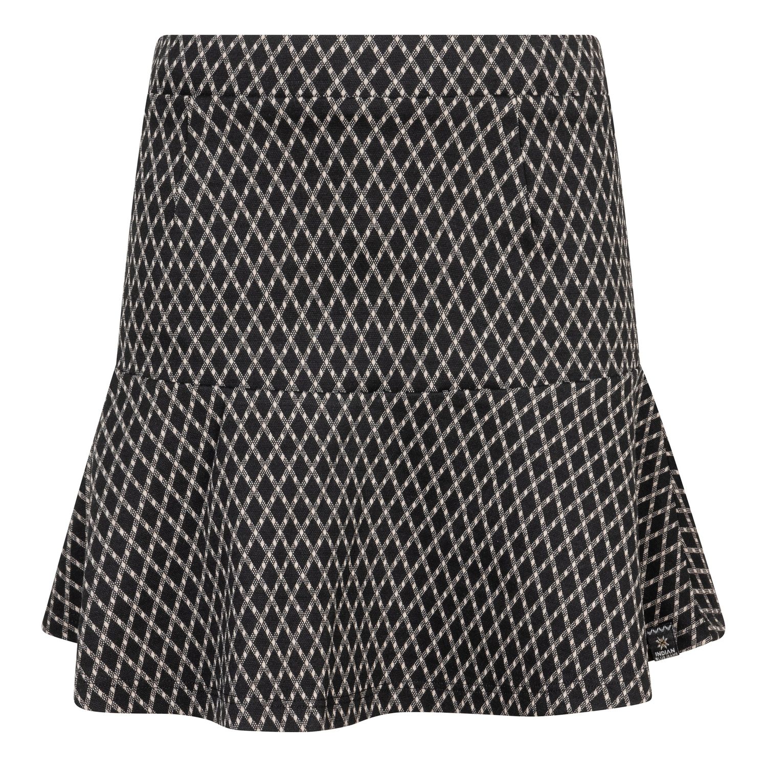 Indian Blue Jeans Skirt Diamond Black 970093
