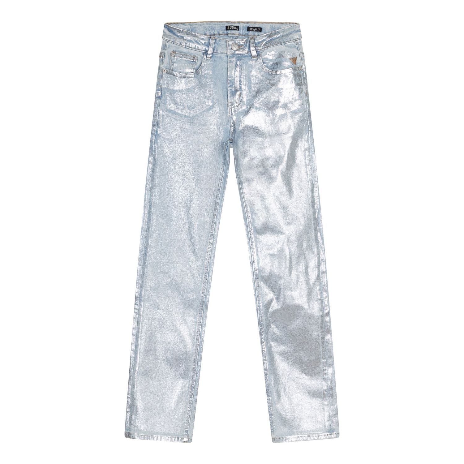 Indian Blue Jeans 2113 Straight Fit Silv. Coated Grey 970019