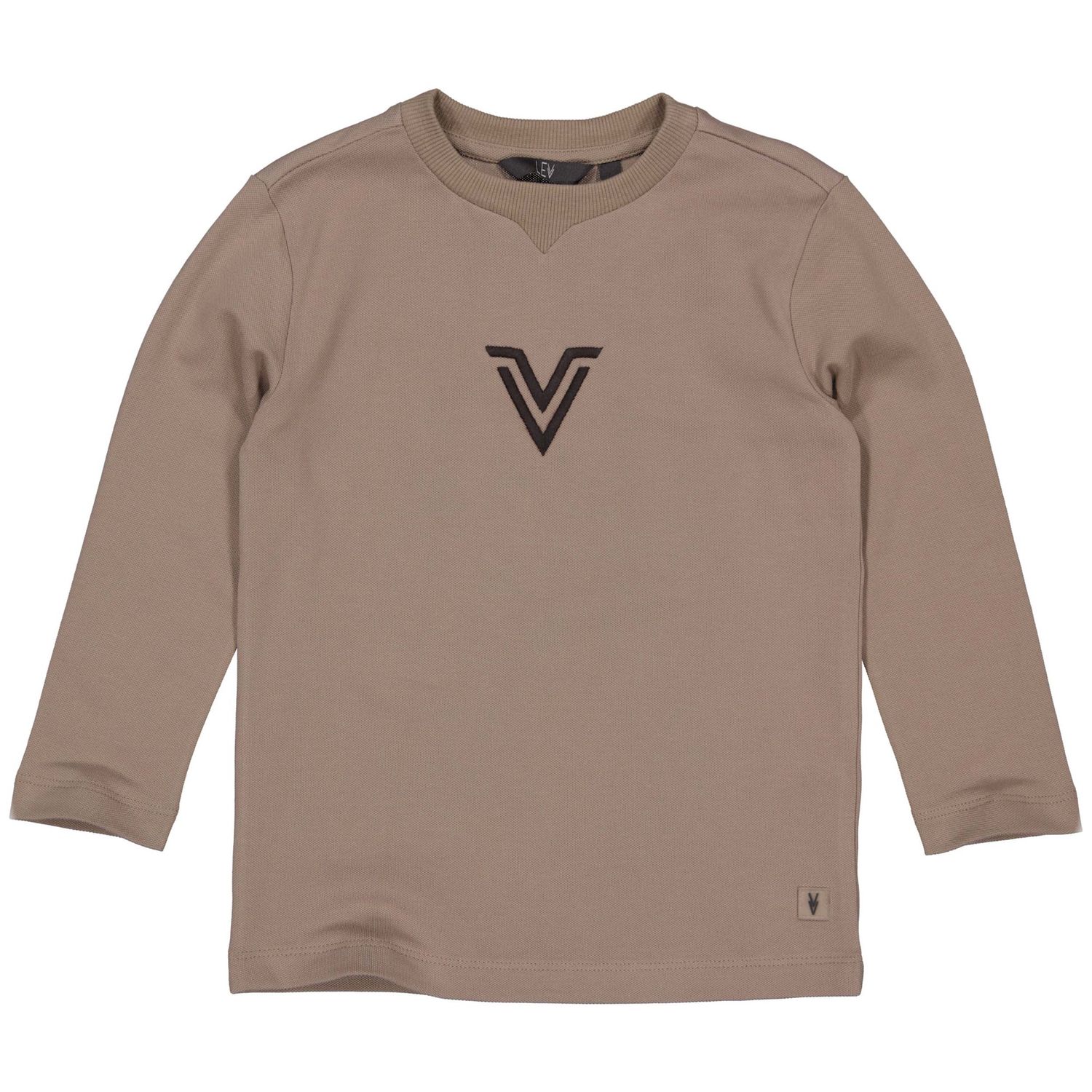 Levv Jongens Shirt PACOLW241 Dark Taupe