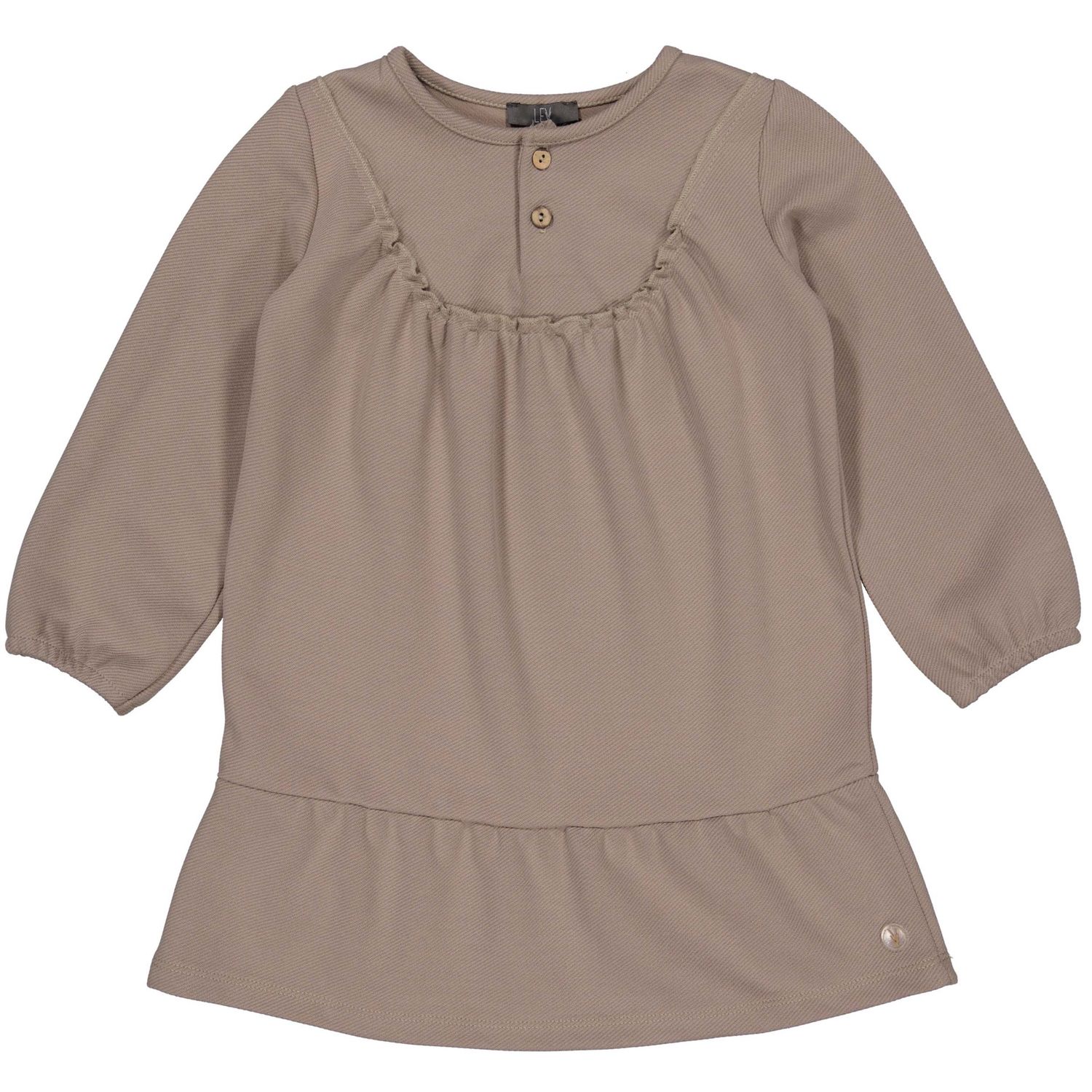 Levv Meisjes Jurk PAIGELW241 Dark Taupe