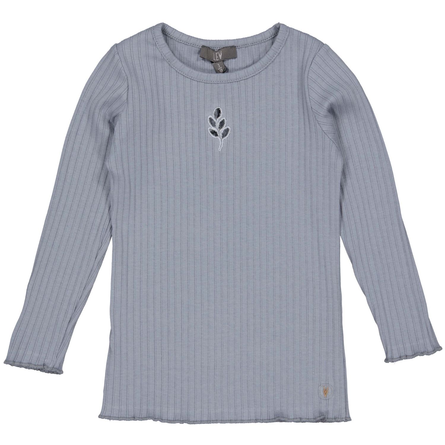 Levv Meisjes Shirt PIENLW241 Mid Blue