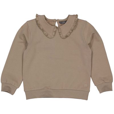 Levv Meisjes Trui PIXIELW241 Dark Taupe