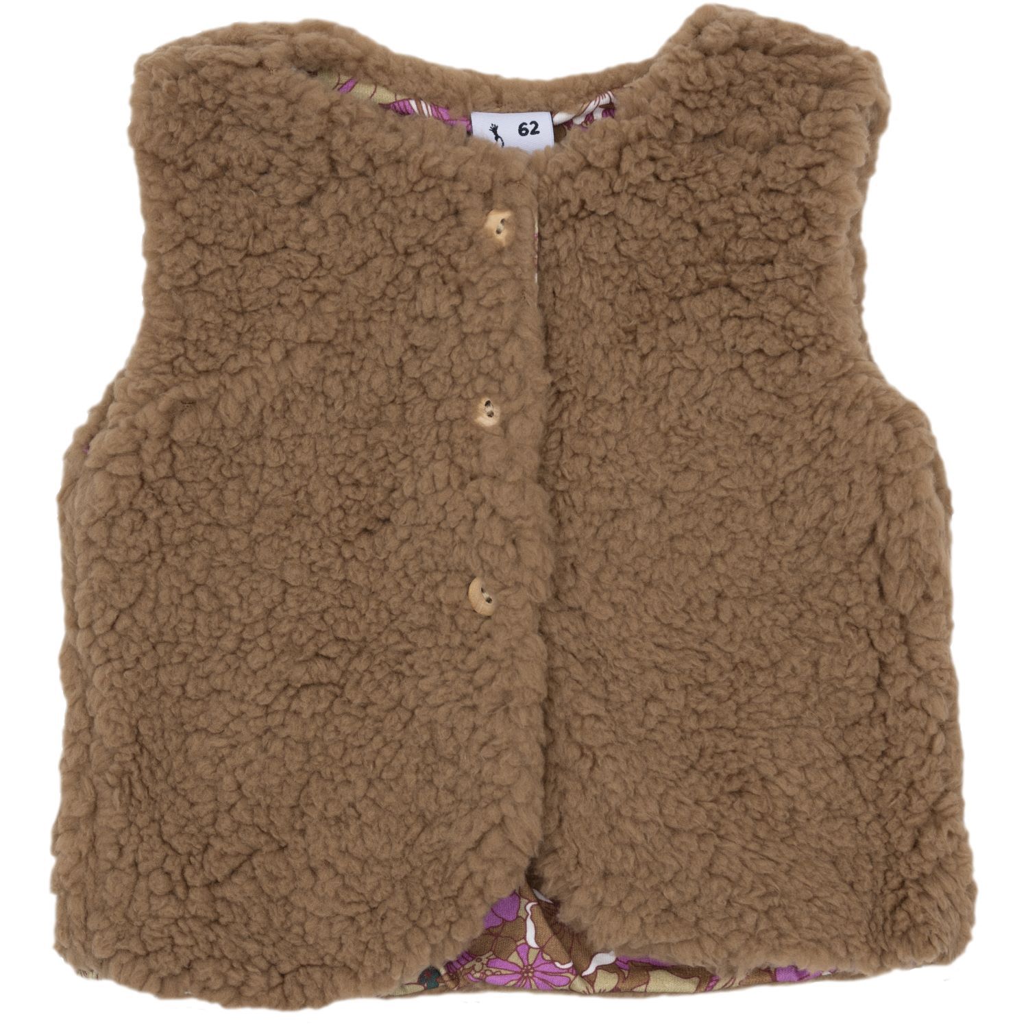 Klein Baby Gilet Teddy Pecan Brown KC262