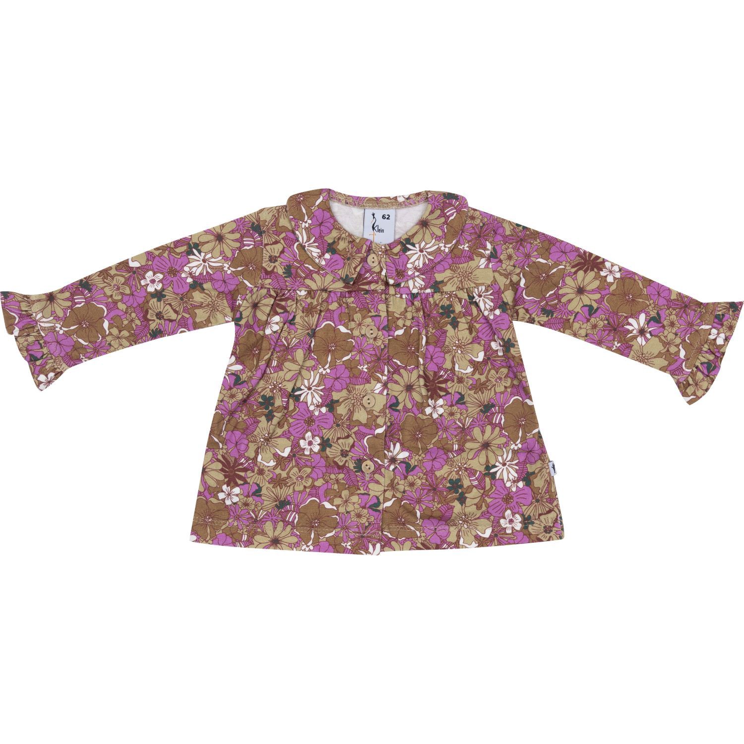 Klein Baby Cardigan A-Line AOP Flower AW24 KC241