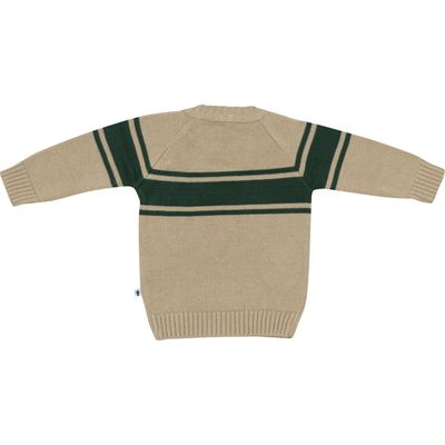 Klein Baby Knitted Sweater Stripes Irish Creme KC268